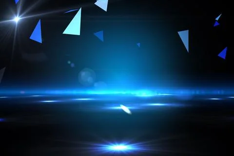 Small pyramids on technical background Stock Photos