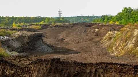 Small quarry Stock Photos