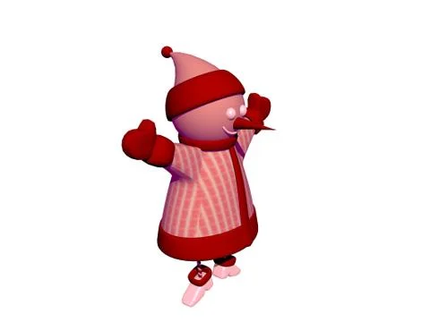 Small rag doll in the play room Stock Illustration