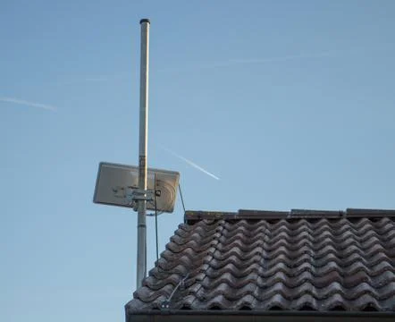 Small rectangle antenna Stock Photos
