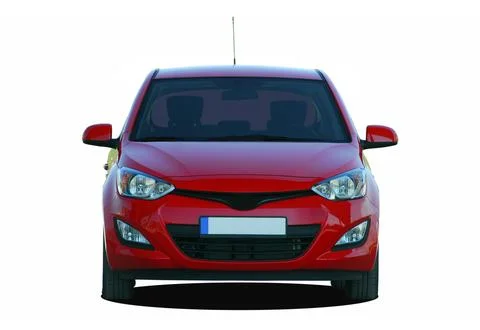 Small red car Stock Photos