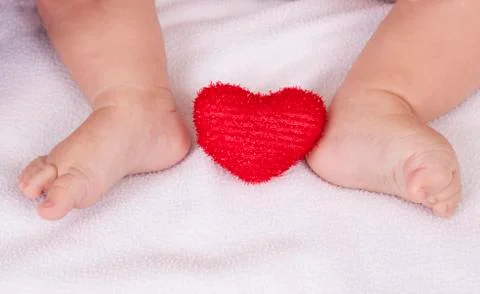 Small red heart Stock Photos
