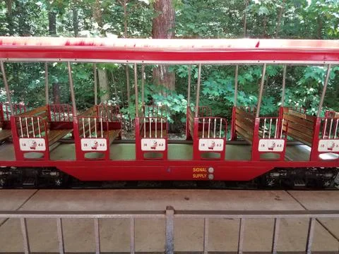 Small red train Stock Photos