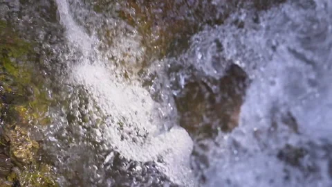 Small River 4K CU Stock Footage 246060443