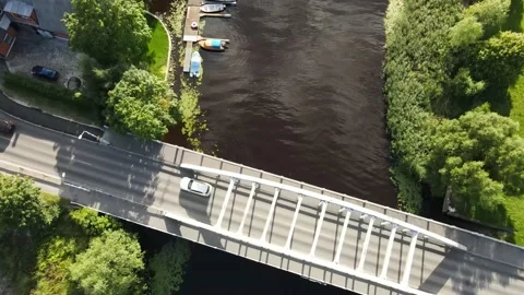 Small river bridge 動画素材 138559084