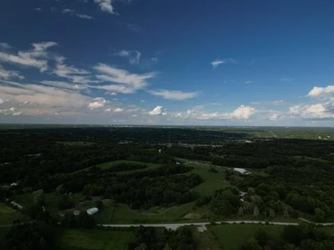 Small River on Eagle Bluff Conservation Stock Photos