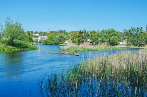 Small river Stock Photos