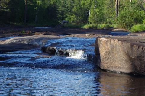 Small river Stock Photos