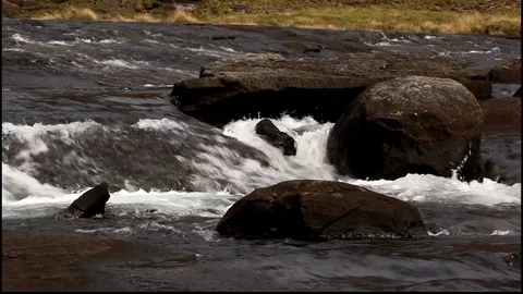 Small river rapid 스톡 동영상 102861306