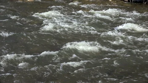 Small river rapids Stock Footage 42740052