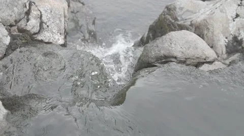 Small River Running in Scotland Stock-Footage 52668189