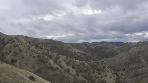 Small road in canyon Stock Footage 231578978