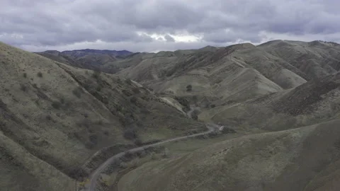 Small road in canyon Stock Footage 231579195