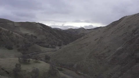 Small road in canyon Stock Footage 231579537