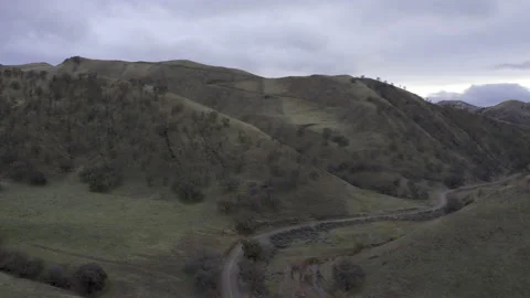 Small road in canyon Stock Footage 231579769