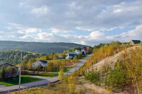 A small road Stock Photos