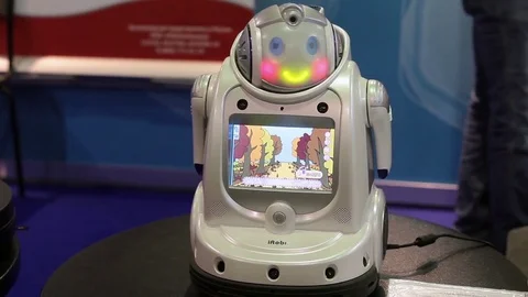 Small robot toy Stock Footage 69735344