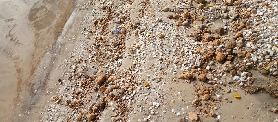 Small rock soil texture Stock Photos