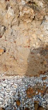Small rock soil texture Stock Photos