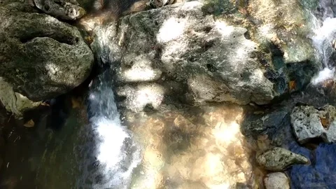 Small Rocky Stream Stock Footage 330585729