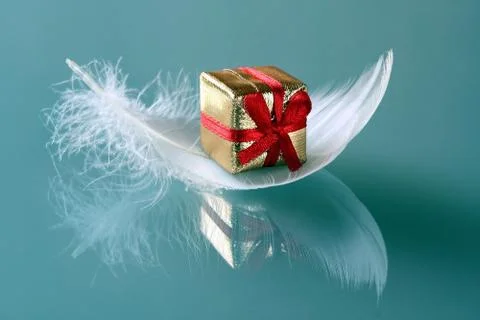 Small romantic present Stock Photos