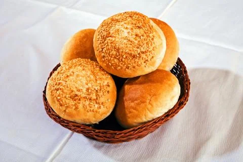 Small round breads Free Stock Photos