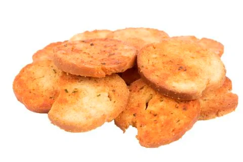 Small round mini bake rolls Stock Photos