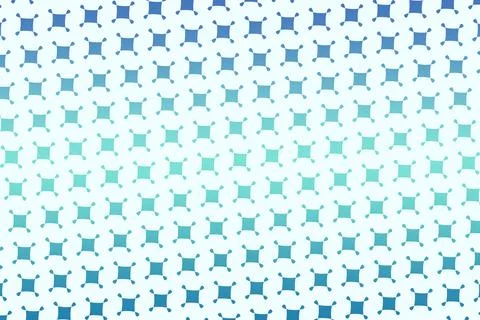 Small rounded square motifs form a precise allover arrangement that shifts .. Stock Illustration