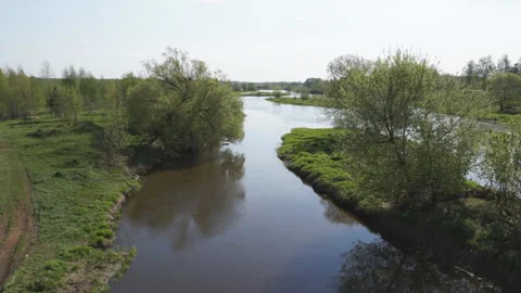 Small rural river Stock-Footage 147432367