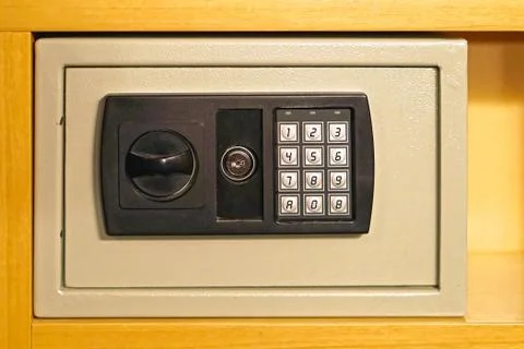 Small safe box Stock Photos