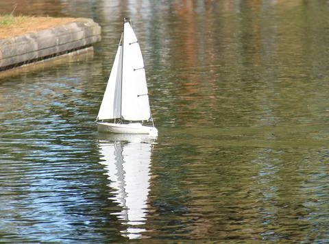 Small Sailing Vessel. Foto stock