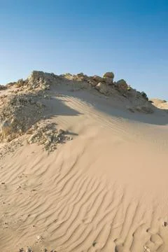 Small sand dune. 库存照片