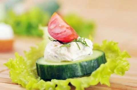 Small sandwich Stock Photos