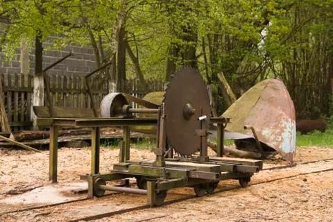 Small sawmill Stock Photos