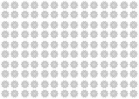 Small Scale Seamless Repeat Pattern Black And White Stock Illustration