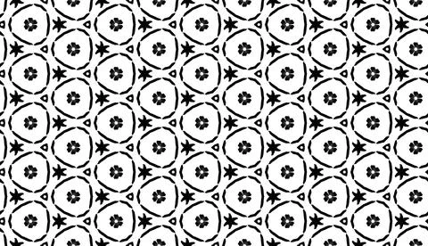 Small Scale Seamless Repeat Pattern Black And White Illustrazione stock