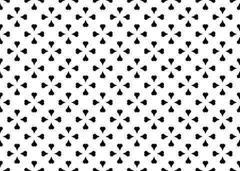 Small Scale Seamless Repeat Pattern Black And White Stock Illustration