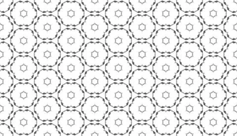 Small Scale Seamless Repeat Pattern Black And White Illustrazione stock