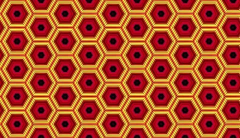 Small Scale Shapes Elements Seamless Repeat Pattern Stock Illustration