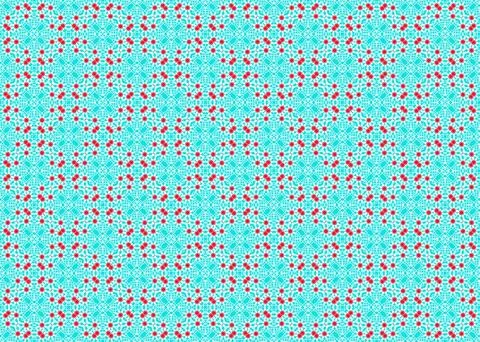 Small Scale Shapes Elements Seamless Repeat Pattern Stock Illustration