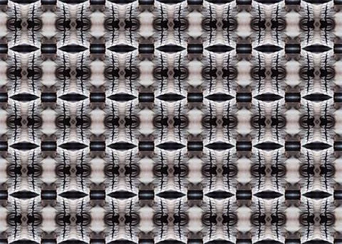 Small Scale Shapes Elements Seamless Repeat Pattern イラスト素材