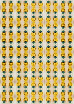 Small Scale Shapes Elements Seamless Repeat Pattern Stock Illustration