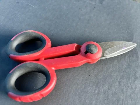 Small scissors Stock Photos