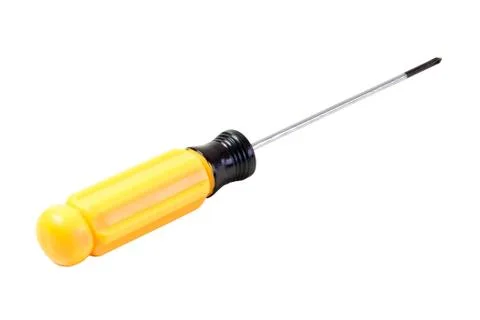 Small screwdriver Isolated Foto stock