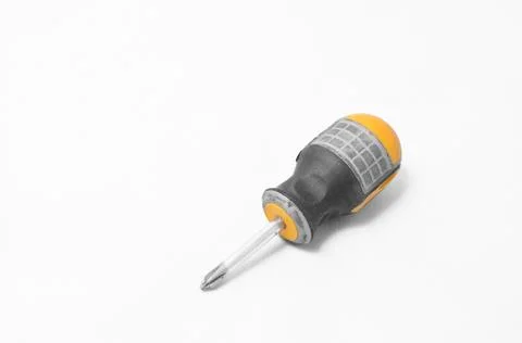 Small screwdriver isolated Stock Photos