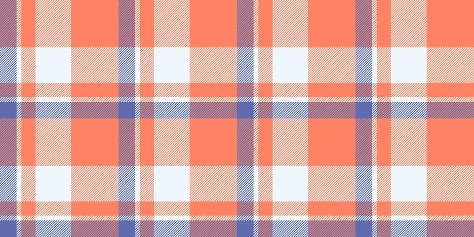 Small seamless textile pattern, net vector check fabric. Pastel tartan back.. Stock Illustration