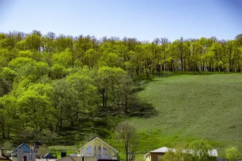 A small settlement Foto stock