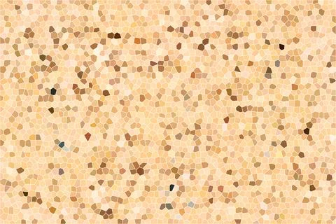 Small shape of brown mosaic for background Stock Photos