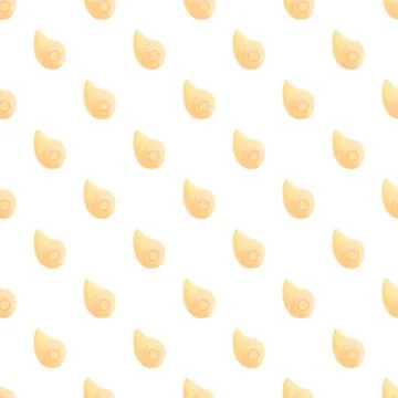 Small shell pattern repeating vector background design Stock Illustration
