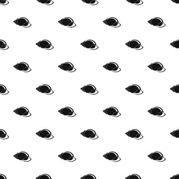 Small shell pattern seamless Stock Illustration